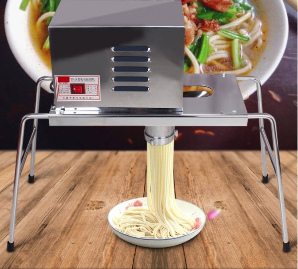 เครื่องทำเส้นขนมจีน ไฟฟ้า อัตโนมัติ เส้นบะหมี่ อูด้ง noodle pressing machine