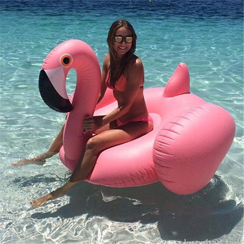 แพยางเล่นน้ำ – แฟนซีหงส์บิ๊กไซส์ Swan Foat Mattress - สีชมพู