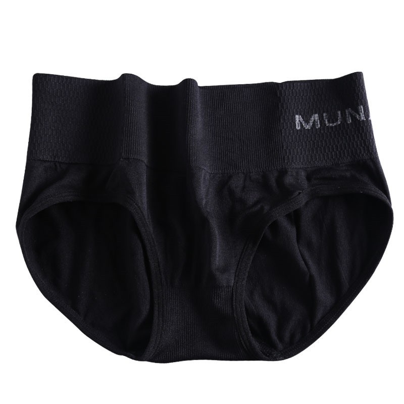กางเกงในญี่ปุ่น ทรงบิกินนี MUNAFIE ช่วยยกกระชับ เก็บส่วนเกิน ขนาด FREE SIZE - สีดำ