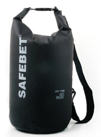 กระเป๋ากันน้ำ 5 ลิตร DRY TUBE 5L SAFEBET - สีดำ