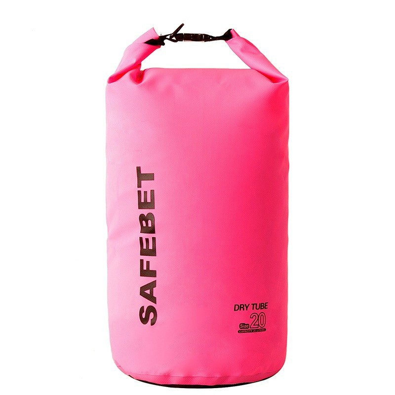 กระเป๋ากันน้ำ 5 ลิตร DRY TUBE 5L SAFEBET - สีชมพู