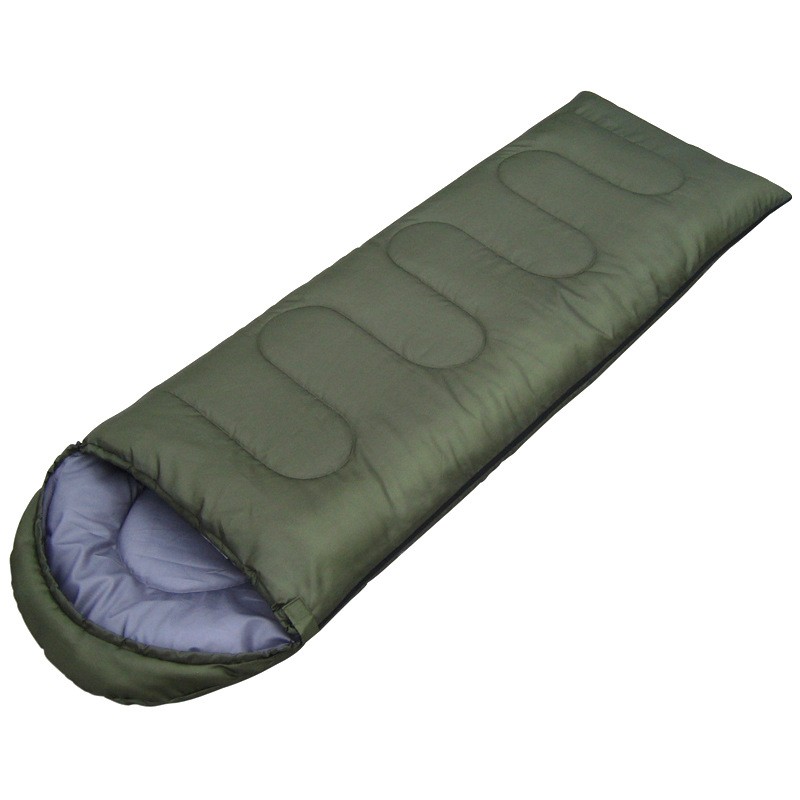 ถุงนอน Sleeping bag ขนาด (190+30)*75 cm - สีเขียว