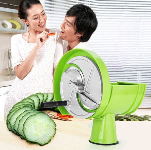 เครื่องสไลด์ผัก ผลไม้ Mini Fruit & Vegetable Slicer หั่นได้ขนาด 1 – 8 มม.
