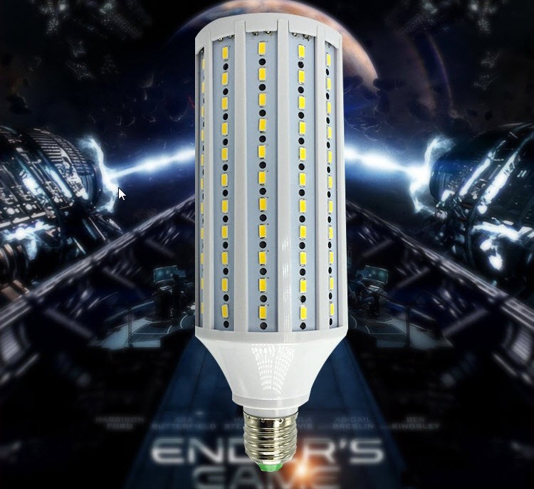 หลอดไฟสตูดิโอ LED Corn Light หลอดไฟ ข้าวโพด 60w 6000K 5800 Lumen สี Cool White