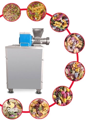 เครื่องทำเส้นพาสต้า เครื่องผลิตเส้นลาซานญา Electric Macaroni Pasta Making Machine เครื่องทำเส้นสปาเกตตี เครื่องผลิตเส้นพาสต้า