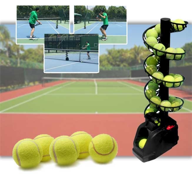 เครื่องยิงลูกเทนนิส ลูกบอล ลูกเทนนิส Tennis Ball Machine รุ่น TBT01 ปรับระยะได้ 4 ระดับ