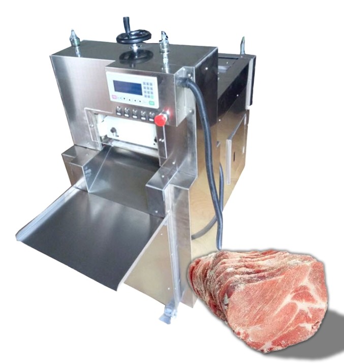 เครื่องหั่นเนื้อแช่แข็ง 2-8 ช่อง cutting and rolling machine Frozen meat