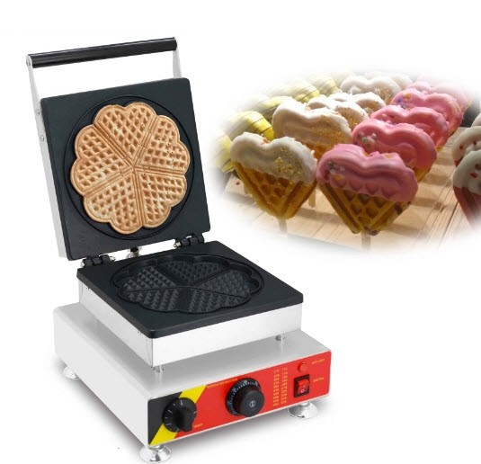 เครื่องทำวาฟเฟิลรังผึ้งรูปหัวใจ waffle heart-shaped waffle waffle