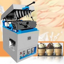 เครื่องทําโคนไอศครีม เครื่องทำโคนไอติม รุ่น 12 โคน Ice Cream Cone Maker Machine กำลังไฟ 9000 วัตต์ 300ชิ้น/ชม. น้ำหนักเครื่อง 180 กิโลกรัม