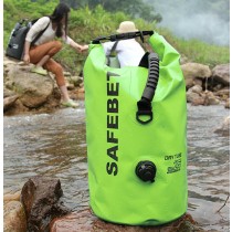 กระเป๋ากันน้ำ 25 ลิตร DRY TUBE 25L SAFEBET - สีเขียวอ่อน ขนาด 63 x 24 cm