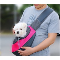 กระเป๋าสุนัข แบบสะพายข้าง รุ่น Pet Sling Size S มีให้เลือก 5 สี [เขียว,น้ำเงิน,ชมพู,เหลือง,แดง]