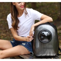 เป้แมว กระเป๋าใส่แมว Space Capsule รับน้ำหนักได้ 5kg ขนาด 30x28x44 ซม. สีดำ