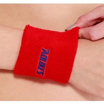 ผ้ารัดข้อมือ ซับเหงื่อ Aolikes Wrist Support Towel ขนาด 8 x 8 ซม. — สีแดง