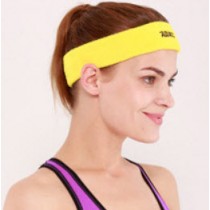 ผ้ารัดศีรษะ ซับเหงื่อ Aolikes Headband Support Towel ขนาด 4.5 x 36 ซม. — สีเหลือง