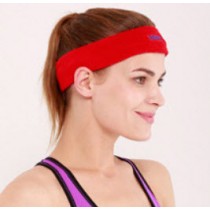 ผ้ารัดศีรษะ ซับเหงื่อ Aolikes Headband Support Towel ขนาด 4.5 x 36 ซม. — สีแดง