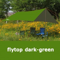 ฟลายชีท FLYTOP เต็นท์พับเก็บ สี เขียวเข้ม ขนาด 300 x 290 ซม.