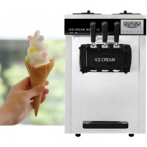 เครื่องทําไอศครีมซอฟเสริฟ Soft Ice Cream Machine Frozen Yogurt 