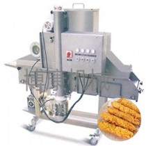เครื่องคลุกแป้ง เนื้อสัตว์ โรยแป้งอาหาร โรยแป้ง สำหรับทอด sizing breading machine 1860（kg）3.35（kw）