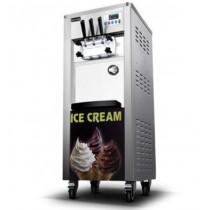 เครื่องทำไอศครีมซอฟเสริฟ Ice Cream Machine แบบตั้ง 1800W ความจุ 10 ลิตร
