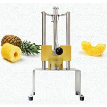 เครื่องปอก คว้านแกน สับปะรด pineapple de-core peeling machine