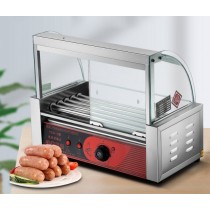 เครื่องอุ่นไส้กรอกไฟฟ้า automatic grilled sausage machine