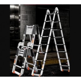 บันไดยืดหด อลูมิเนียม พกพา Aluminum Alloy Telescopic Ladder