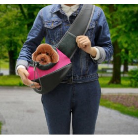 กระเป๋าสุนัข แบบสะพายข้าง รุ่น Pet Sling มีให้เลือก 5 สี [เขียว,น้ำเงิน,ชมพู,เหลือง,แดง]