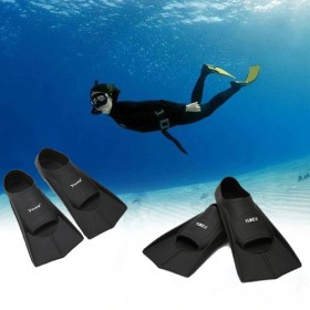 รองเท้าตีนกบ Yuke สำหรับใส่ว่ายน้ำ ดำน้ำ เพิ่มความคล่องตัวขณะอยู่ใต้ผิวน้ำ สีดำ มี 3 ไซซ์ ให้เลือก