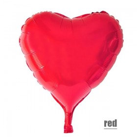 ลูกโป่ง ฟอยล์ รูปหัวใจ ขนาด 75 ซม. สี แดง