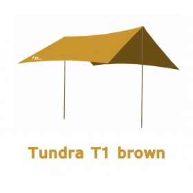 ฟลายชีท หลังคาเต็นท์ Tundra T1 เต็นท์พับเก็บ ขนาดใหญ่ 300x300 ซม. - สีฟ้า (TZ802)