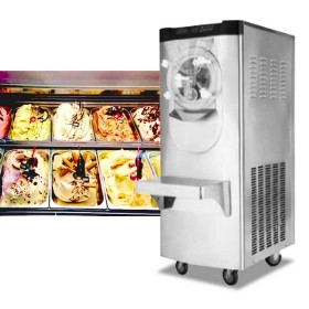 เครื่องทําไอศครีม Hard Serve Ice Cream Machine รุ่น IBQ26 กำลังไฟ 2400 วัตต์ ขนาดถังบรรจุ 9.5 ลิตร