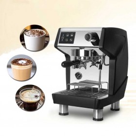 เครื่องชงกาแฟขนาดเล็ก 1 หัวปั้มอิตาลี มีสตรีมฟองนม Single Group Coffee Espresso 