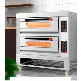 เตาอบพิซซ่า อบขนมไฟฟ้า Electric Pizza Oven Machine ปรับระดับอุณหภูมิ และ ตั้งเวลาได้ ช่องอบขนาดใหญ่