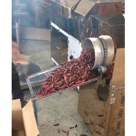 เครื่องคั่วพริก เครื่องคั่วสแตนเลส ถังคั่วสแตนเลส เครื่องคั่วถั่ว อุตสาหกรรม stainless steel hot pepper frying machine