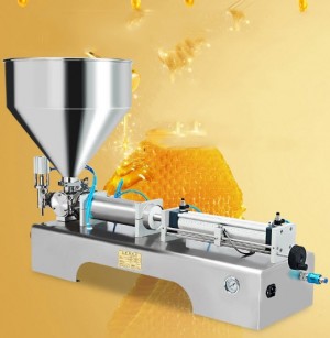 เครื่องบรรจุครีม น้ำผึ้ง G1WG Liquid Filling Machine ทำจากสเตนเลส 